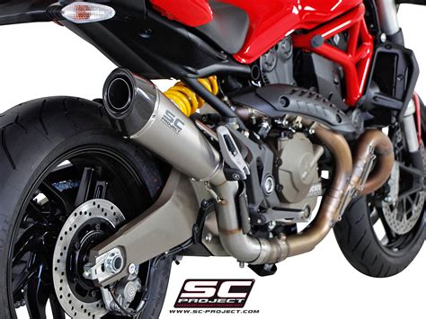 Ducati Monster 821 Conical Slip-on Exhaust by SC-Project