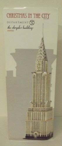 Dept-56-Christmas-In-The-City-The-Chrysler-Building-4030342-New-MIP ...