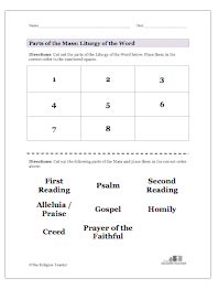 The Liturgy of the Word Lesson Plan