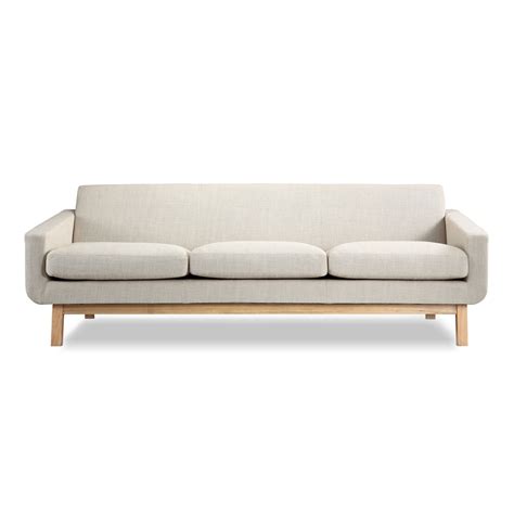 Platform Mid Century Modern Classic Sofa | Wayfair