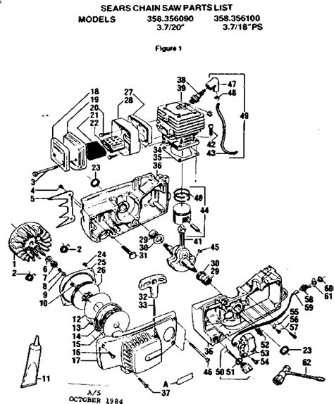 Craftsman Chainsaw Parts Diagram