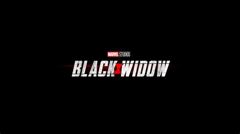 Download Logo Movie Black Widow 4k Ultra HD Wallpaper