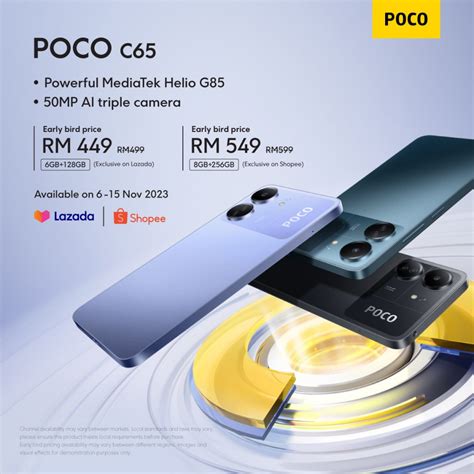 Poco C65 teased, upcoming entry level smartphone with 50MP camera for ...