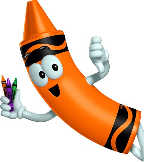 Find hd free Crayon Sharing - Orange Crayon Clipart. Download it free ...