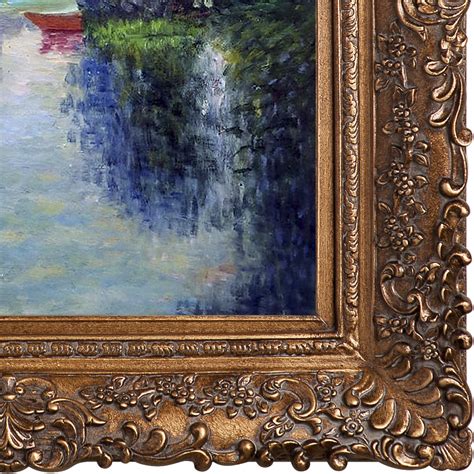 Autumn on the Seine at Argenteuil by Claude Monet Framed Painting Print ...