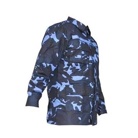 Roupa Camuflada Tatico Gandola Azul Rip Stop | Parcelamento sem juros