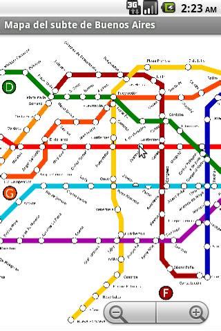 Map of the Buenos Aires subway – Android Apps