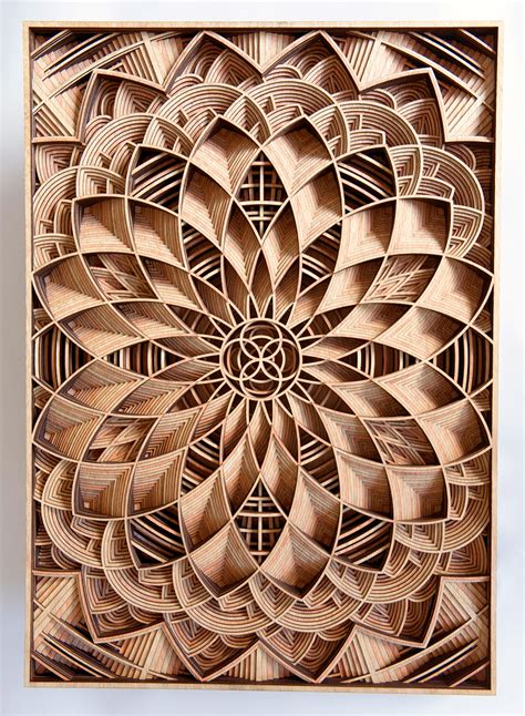 Discover Wooden Art Works Of Astonishing Precision Made Using Laser