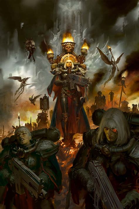 Sisters of Battle Codex cover 2019 – WARHAMMER ART