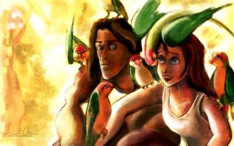 Tarzan and Jane - Tarzan and Jane Fan Art (34281877) - Fanpop