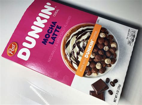 REVIEW: Post Dunkin' Mocha Latte Cereal - Junk Banter