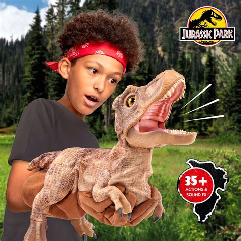 Jurassic Park Real FX T-Rex with 35 + Actions and Sound Effects ...