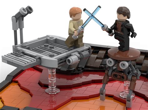 LEGO MOC Duel On Mustafar - Final Duel Scene by The_Minikit_Guy ...