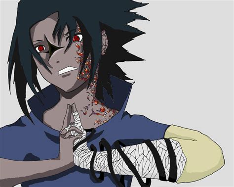 sasuke curse mark by Shishido on DeviantArt