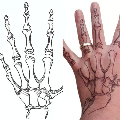 Top more than 79 skeleton hand tattoo super hot - in.coedo.com.vn