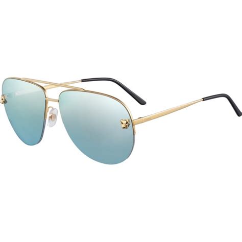 Cartier - Aviator - Metal, Polished Gold Finish - Panthère de Cartier ...