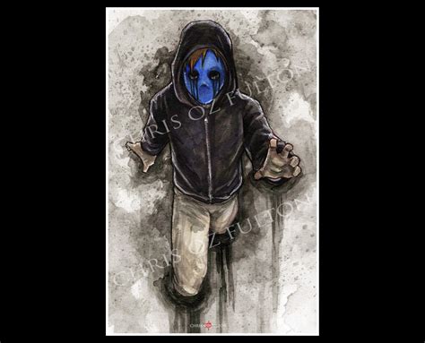 Eyeless Jack Creepypasta Poster Print - Etsy UK