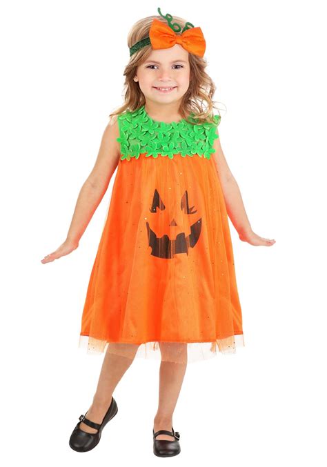 Shimmering Pumpkin Toddler Costume | Pumpkin Costumes