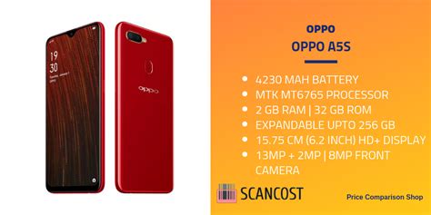 OPPO A5s Specs And Features | SCANCOST