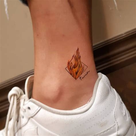 Fire Flames Tattoo Designs