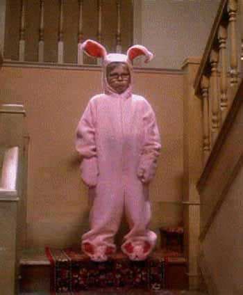 christmas story bunny pajamas | Ralphie's Bunny Suit Pajamas from Aunt ...