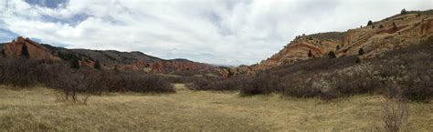 Rock peeping on the South Rim Loop Roxborough State Park Colorado USA # ...