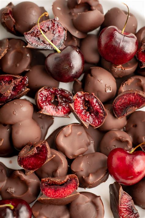 Chocolate-Covered Cherries - Olivia's Kitchen