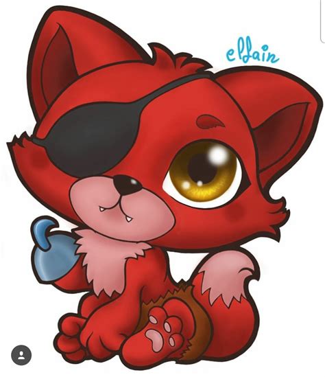 ArtStation - Chibi pirate Foxy