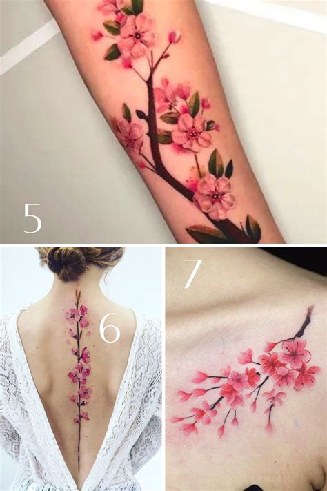 Cherry blossom tattoo ideas 53 beautiful ideas – Artofit