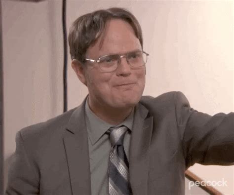 Dwight Schrute Saying Thank You From The Office GIF | GIFDB.com