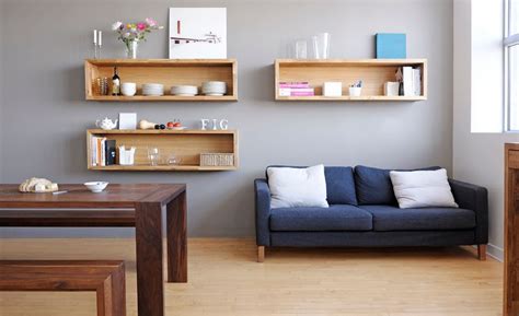 Wall-Mounted Box Shelves – A Trendy Variation On Open Shelves