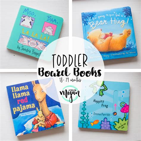 Our Favorite Toddler Board Books - MamaMeganAllysa