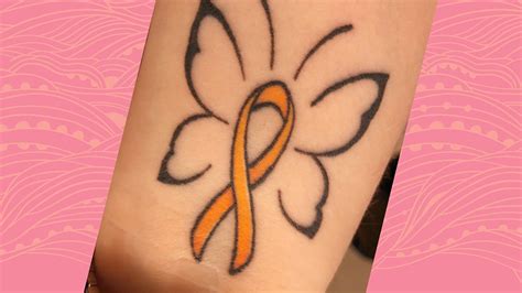 Latest Trends In Leukemia Ribbon Tattoo To Elevate Your Style