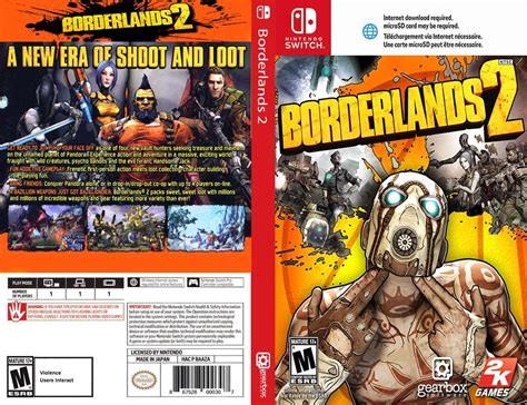 Borderlands 2 Switch Box Art : r/NintendoSwitchBoxArt