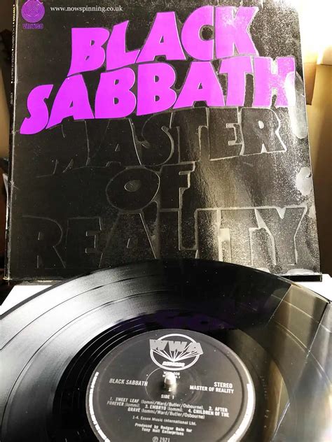 black-sabbath-master-of-reality-vinyl - Now Spinning Magazine