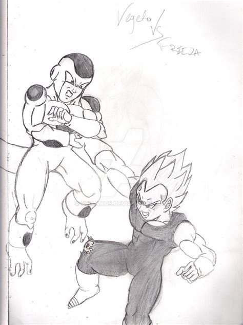 Vegeta vs Frieza by pellakos on DeviantArt