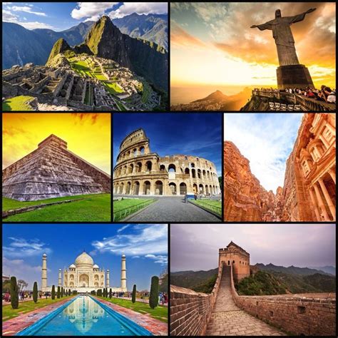 The 7 wonders of the modern world ..... !!! | 7 world wonders, Wonders ...