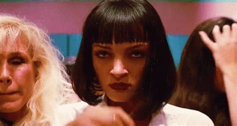 Uma Thurman Pulp Fiction Hair