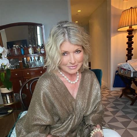 Martha Stewart, 81, Stuns In Elegant & Sexy Snap