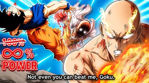 SAITAMA VS GOKU Complete Breakdown! (HOW STRONG is Saitama's Full Power ...