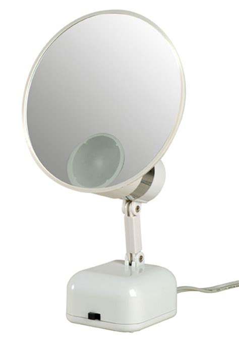 Floxite Fl-615 15x Supervision Magnifying Mirror Light, White, Frosted ...