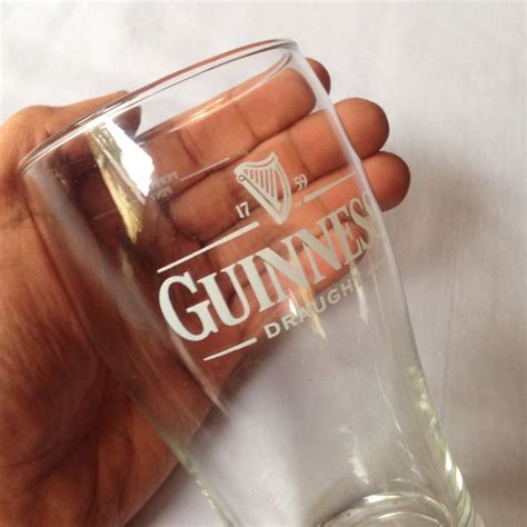 Guinness Draught Glass, Furniture & Home Living, Home Decor, Vases ...