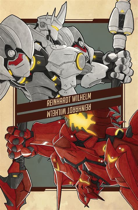 Reinhardt Overwatch Poster Flip Overwatch Print Gamer Wall | Etsy