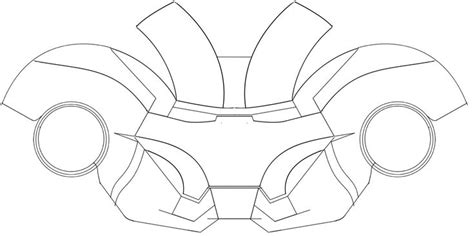 Iron Man Helmet Papercraft Ironman Helmet Template Armor Pinterest ...