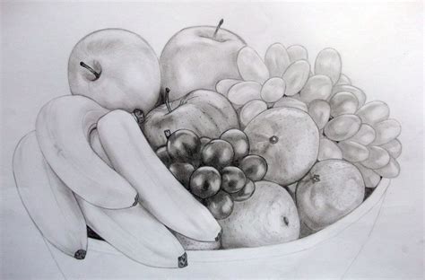 Fruit Bowl by Wackdog on deviantART | Fruit sketch, Fruit bowl drawing ...