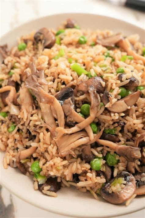 Mushroom Fried Rice - CJ Eats Recipes