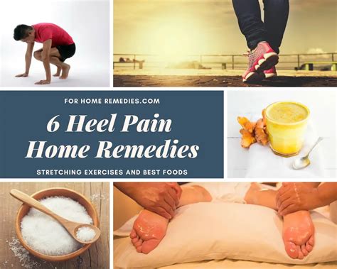 6 Soothing Heel Pain Home Remedies and Stretching Exercises