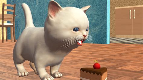 Kitten Home Adventure Craft Simulator 3D: Crazy Kitty Cat Evolution ...