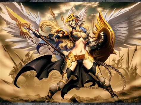 Valkyrie by GENZOMAN on DeviantArt