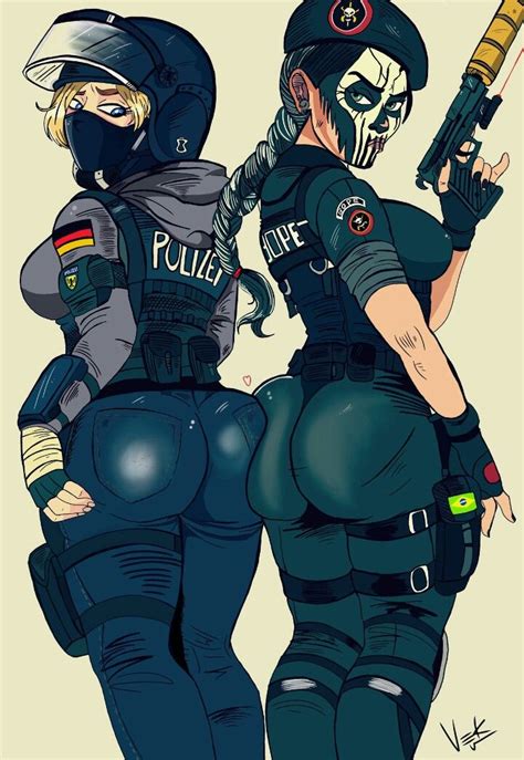 Rainbow 6 siege IQ & CAVEIRA Chica Anime Manga, Kawaii Anime Girl ...